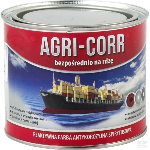 Farba Agri-Corr (Corr-Active), podkładowa czerwona 0,5 l