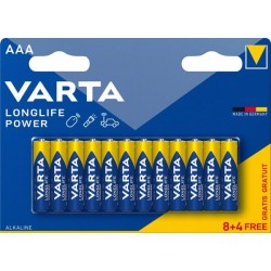 Bateria AAA 8 + 4, Varta