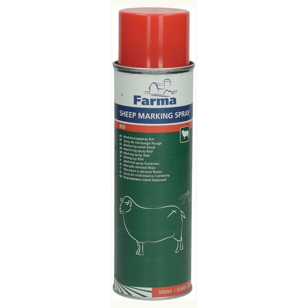 Spray do znakowania owiec Farma, czerwony 500 ml