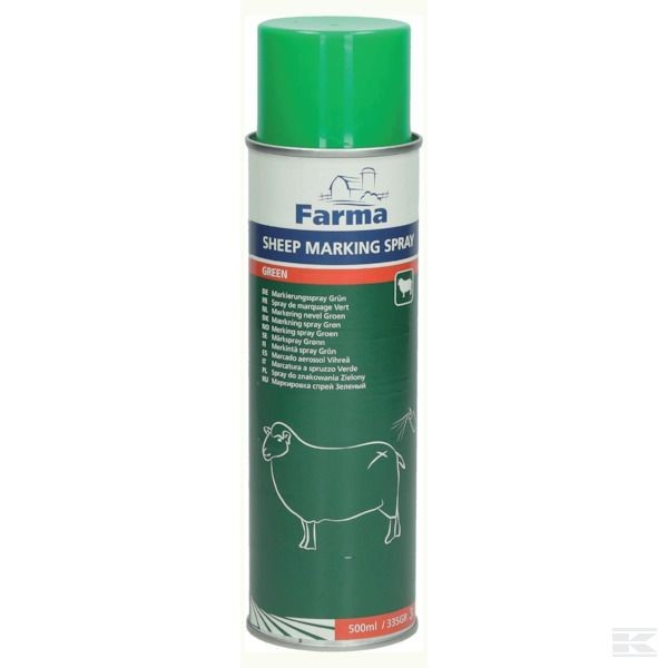 Spray do znakowania owiec Farma, zielony 500 ml
