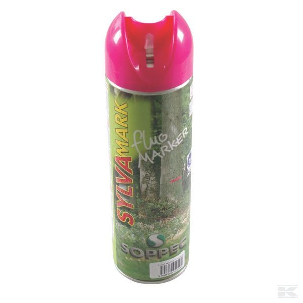 Spray znakujący do prac leśnych Fluo Marker Soppec, różowy