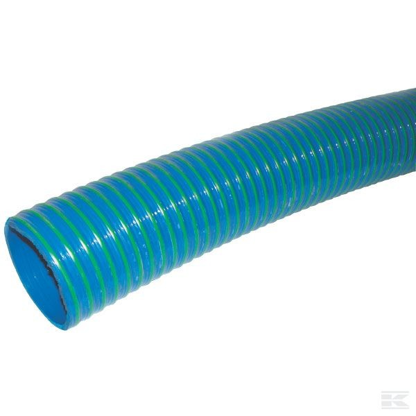 Wąż ssawno-tłoczny do gnojowicy PCW niebiesko-zielony Kramp, 6 6 m