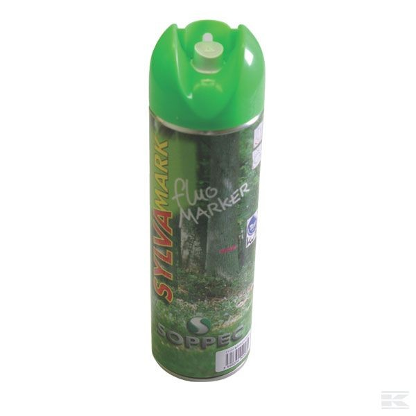 Spray znakujący do prac leśnych Fluo Marker Soppec, zielony