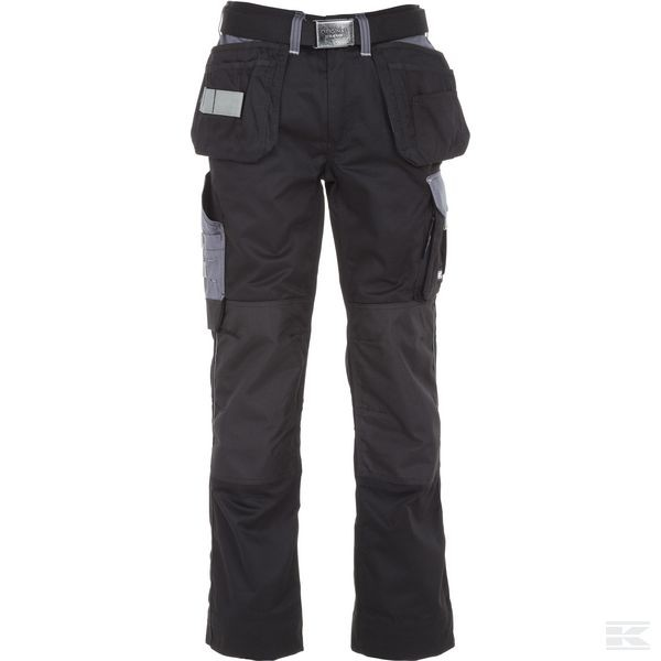 Spodnie monterskie Original, czarno/szare L