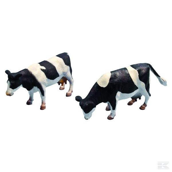 BRUDER ZABAWKA   Stojące krowy 2 szt. czarno-białe