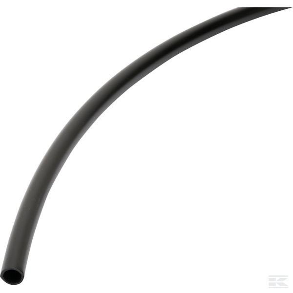 Wąż pneumatyczny poliamidowy PA Kramp, 6x4 mm czarny