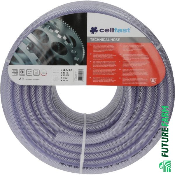 Wąż techniczny PCW Cellfast, T10 6 x 10 mm