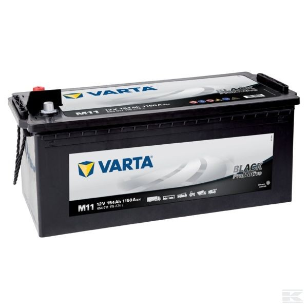Akumulator Pro Motiv Black, 12 V, 154 Ah, Varta