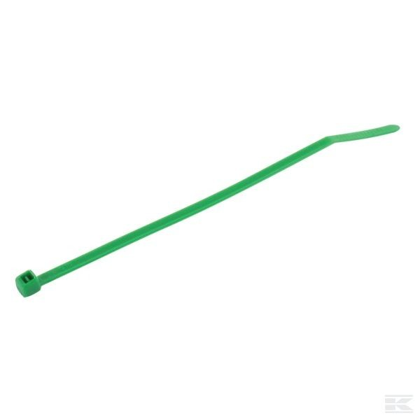 Opaska kablowa 2,5 mm Kramp, zielona 100 mm